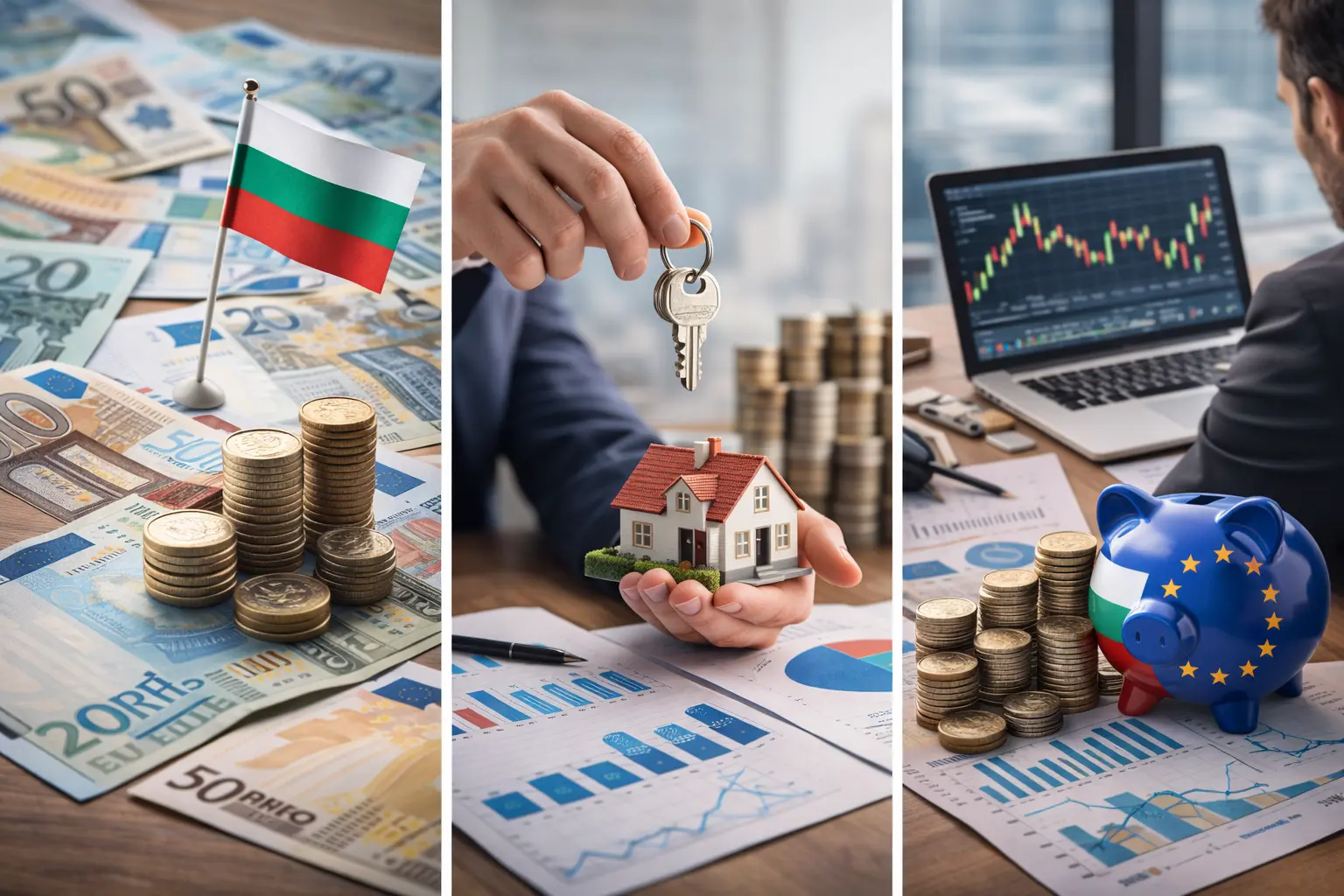 Еврозоната и българската икономика – ефект върху заплати, кредити и имоти