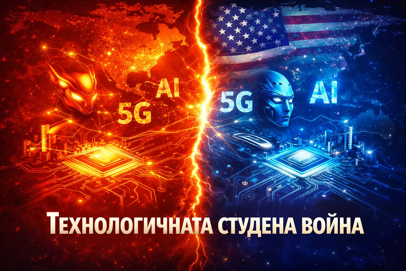 Китай срещу Запада – технологичната студена война и ефектът върху инвестициите