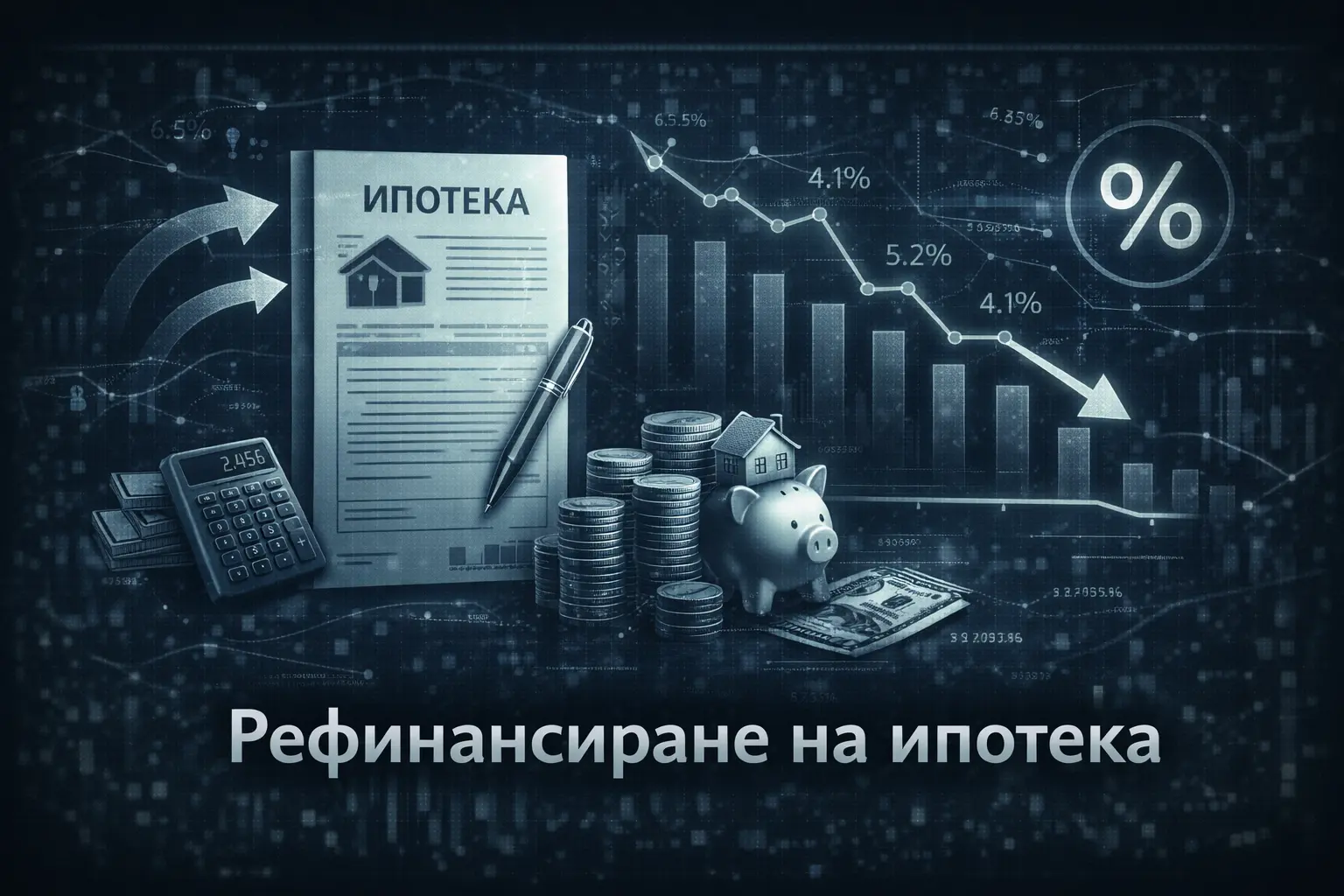 Рефинансиране на ипотека в България – кога и как да спестим от лихвата